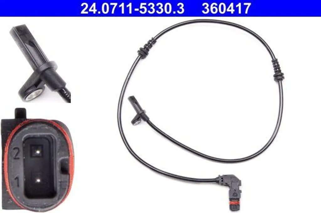 Capteur de vitesse ATE 24.0711-5330.3 haute précision pour Classe GLK