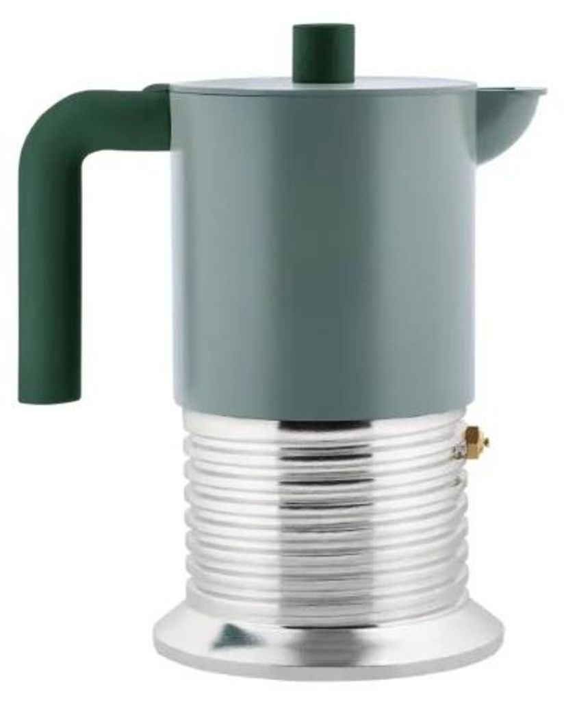 Alessi Vite Espressomaschine Gruen 6 PM01/6 GR Produktbild 