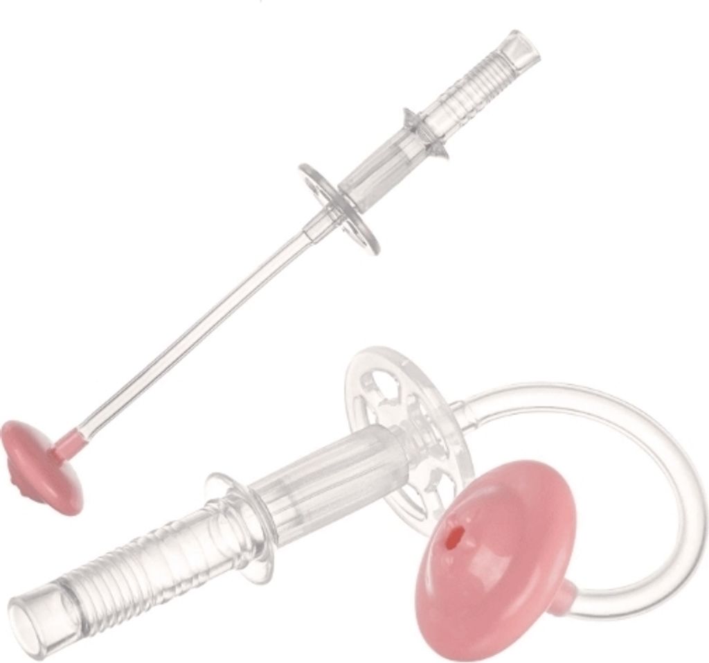Canpol Babies | Silikonröhre für Trinkbecher 6m+ - Rosa - Produktbild 