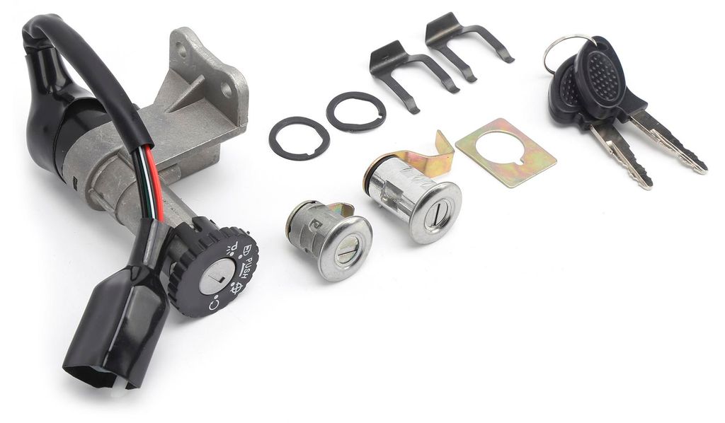 Zündschalterbaugruppe aus Edelstahl für chinesischen GY6-Elektroroller 50-150 cc 4-Takt