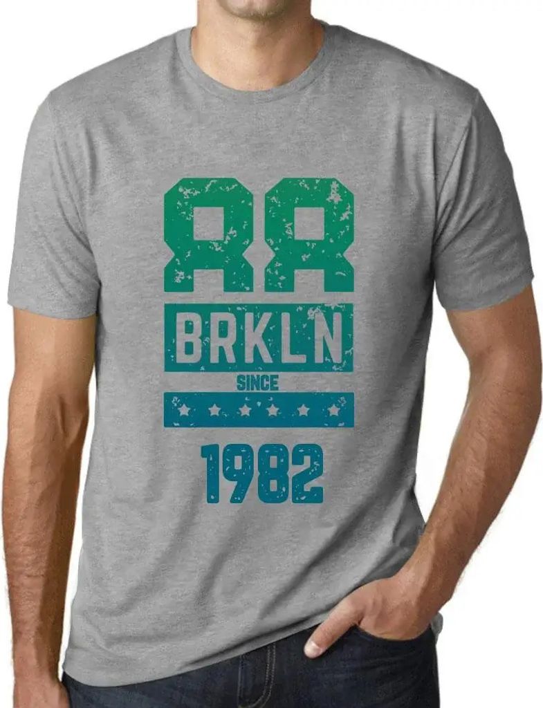 Herren Grafik T-Shirt Brkln seit 1982 – Brkln Since 1982 – Geschenk 42. Geburtstag Jahrestag 42 Jahre Jubiläum 42 Jährige Mann Jahrgang 1982 ...