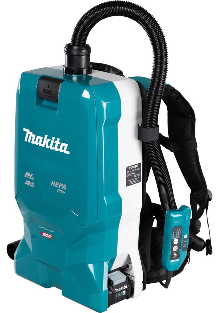 Makita Aspirateur à dos sans fil XGT 40 V max - 200 mbar - Image du produit 