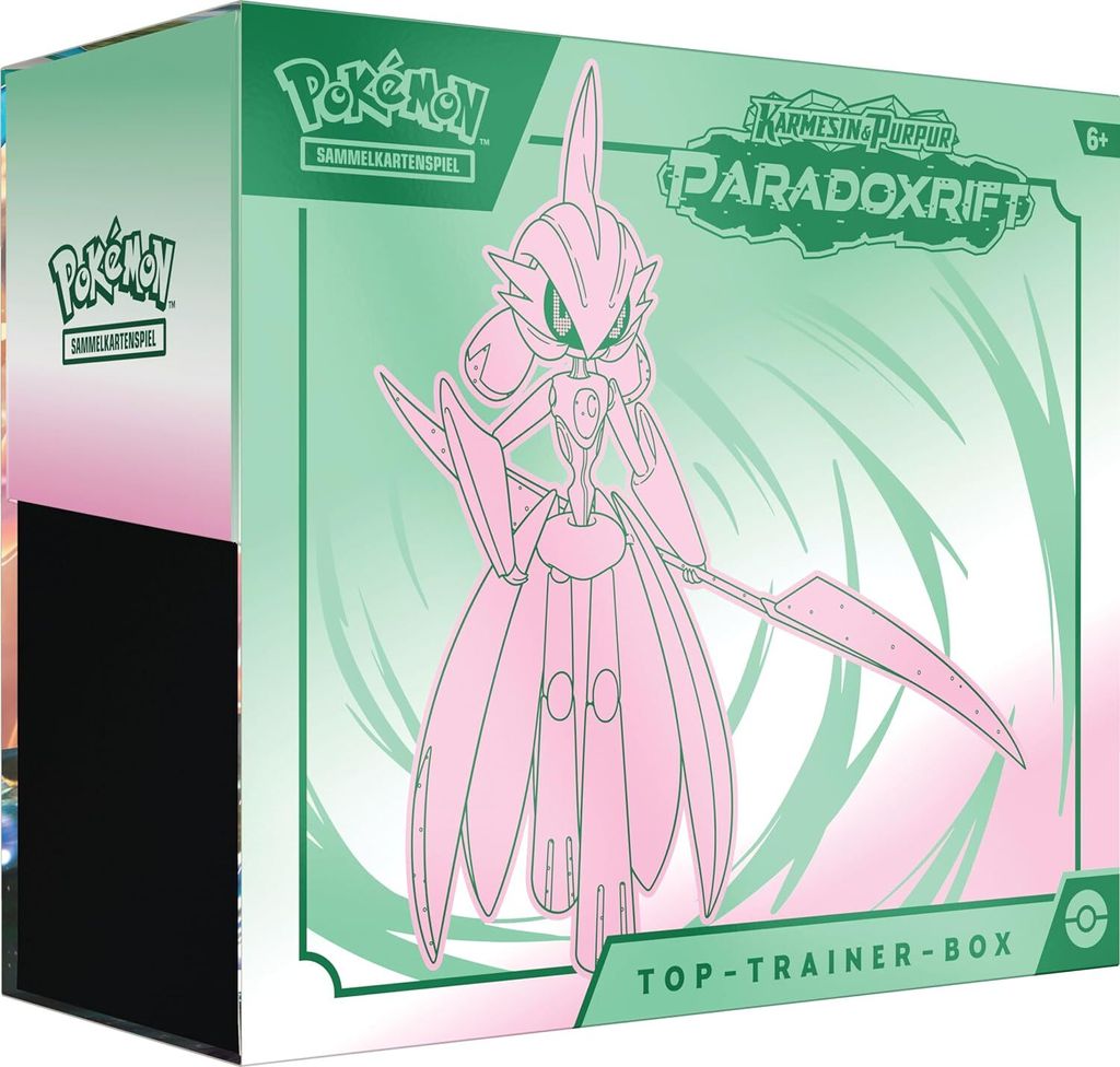 Pokémon-Sammelkartenspiel: Top-Trainer-Box Karmesin & Produktbild 