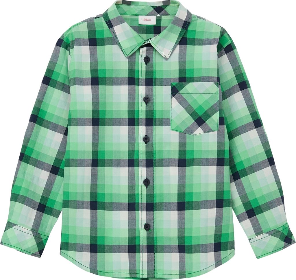 S. Oliver Hemd dark blue 104/110