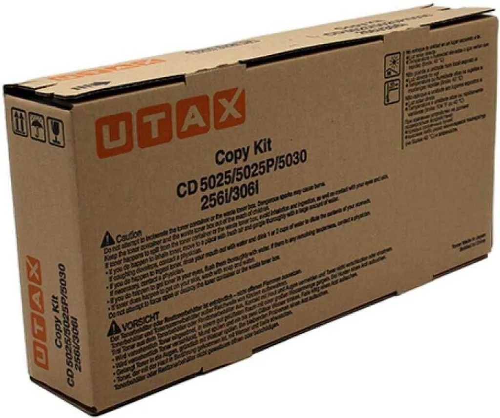 Toner laser noir 613011010 compatible avec photocopieur Utax