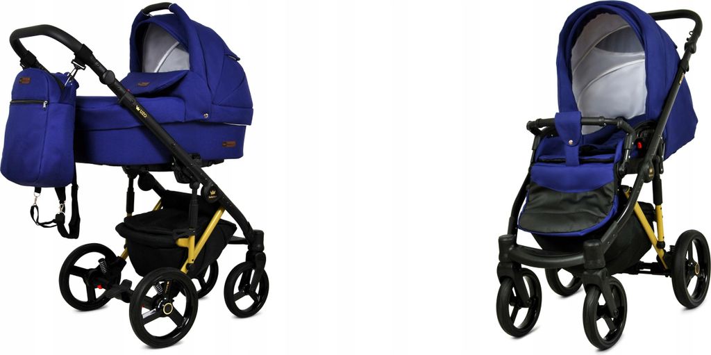 BabyLux® UZO | 2in1 Kinderwagen Set | Sailor Blue | Produktbild 