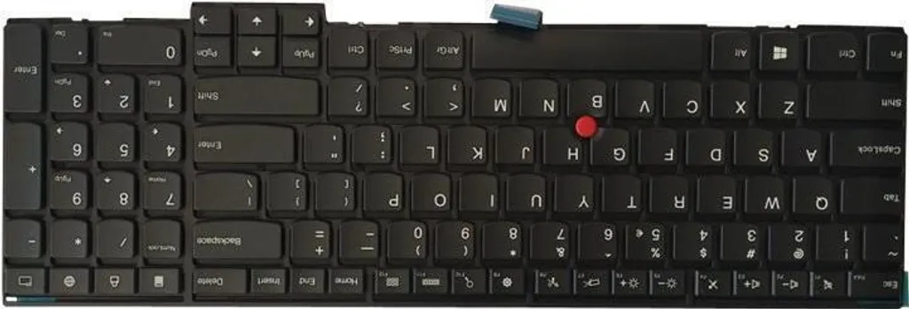 Clavier Lenovo 00PA646 Lin-KBD USI LTN Ultra-Plat et Touches Réactives