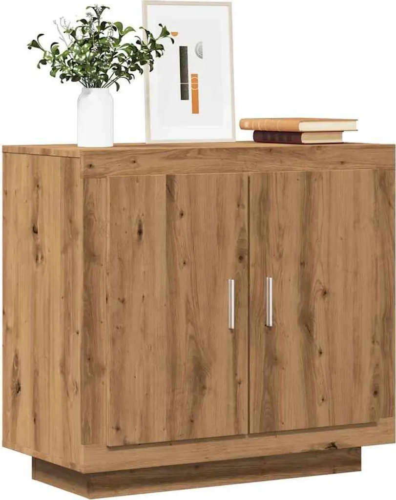 Cassettiera Mobile Rovere 80x40x75 cm CHY3415480 - Mobili2025 Offerta