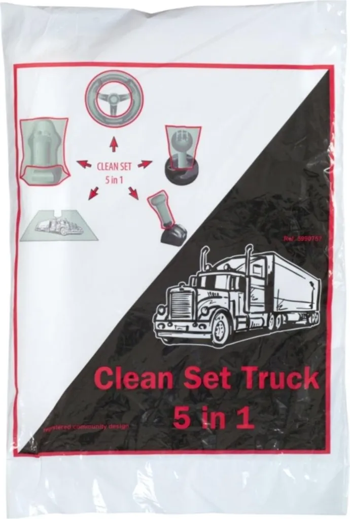 Kit Protection Habitacle 5 en 1 pour Poids Lourds KS TOOLS 500.8115