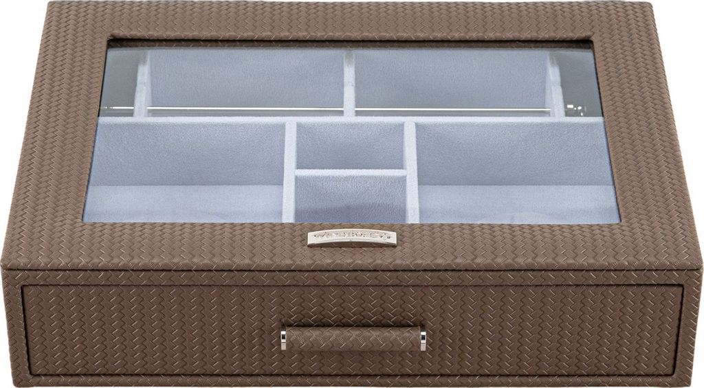 WINDROSE Schmuckschatulle Corbello Charmbox Mocca braun