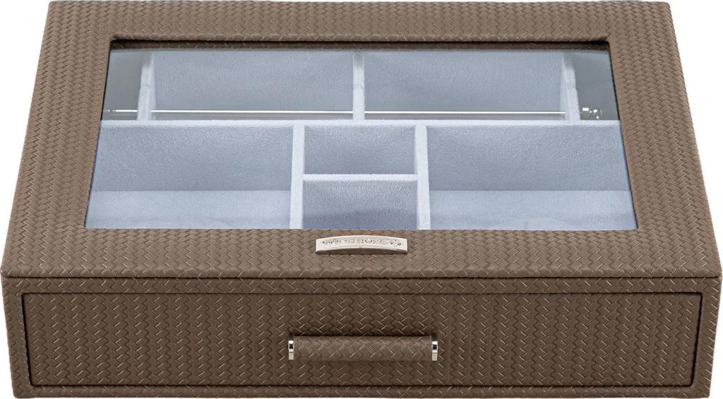 WINDROSE Scatola Gioielli Corbello Charmbox Mocca - Idea Regalo Unica