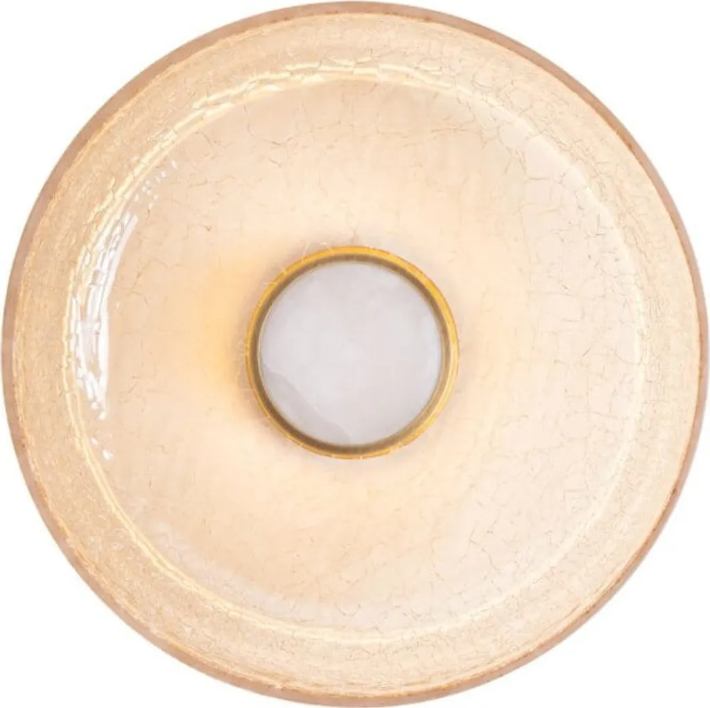 Applique murale LED 855 lm blanc chaud SIGNATURE Maxlight verre ambré