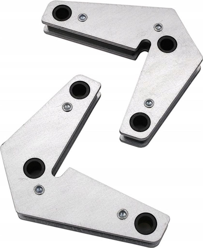 Kippwinkel-Magnethalterungsschweiß- und Montagewinkel 2 Stk. 95 x 83 x 16 mm 15°-240°