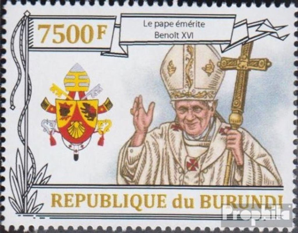 Briefmarken Burundi 2013 Mi 3152 (kompl.Ausg.) postfrisch Produktbild 