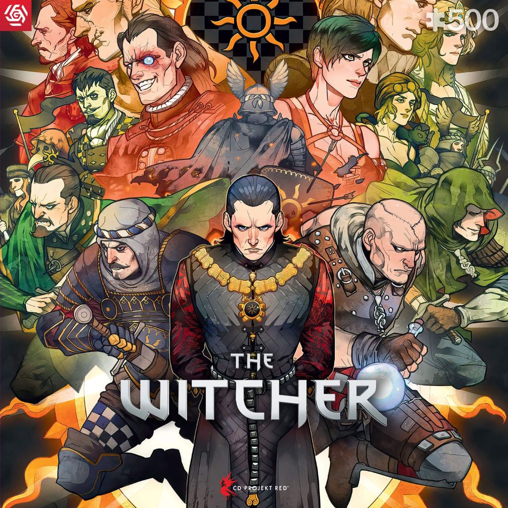 The Witcher Gaming Puzzle Nilfgaard (500 Teile) Produktbild 