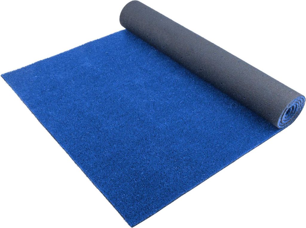 Primaflor Kunstrasen SPRING - Blau - 2,00m x 5,00m - 23mm hoch - Meterware - Wasserdurchlässiger, UV-Stabiler Rollrasen, Rasenteppich, Kunststoffr...