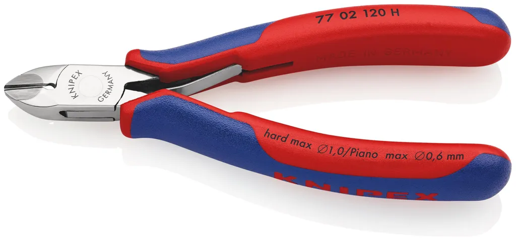 Tronchese KNIPEX 77 02 120 H per Tagli Estremi: Metallo Duro 120mm