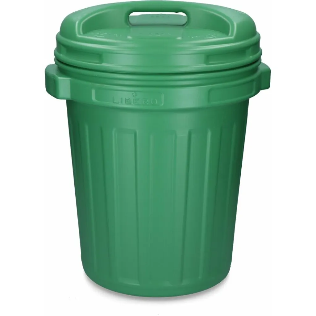 Cestino Alimentare 40L Verde Twist Lock - Contenitore Ermetico Professionale