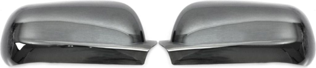 Spiegelabdeckung Spiegelkappen für Seat Cordoba 6K 1999-2002 Dark Abs Chrom