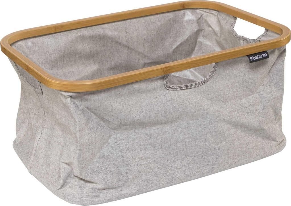 Brabantia Wäschekorbtasche 40 L faltbar grau Produktbild 