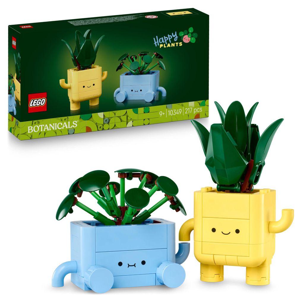 LEGO Botanicals Plantes Heureuses 10349 Image du produit 