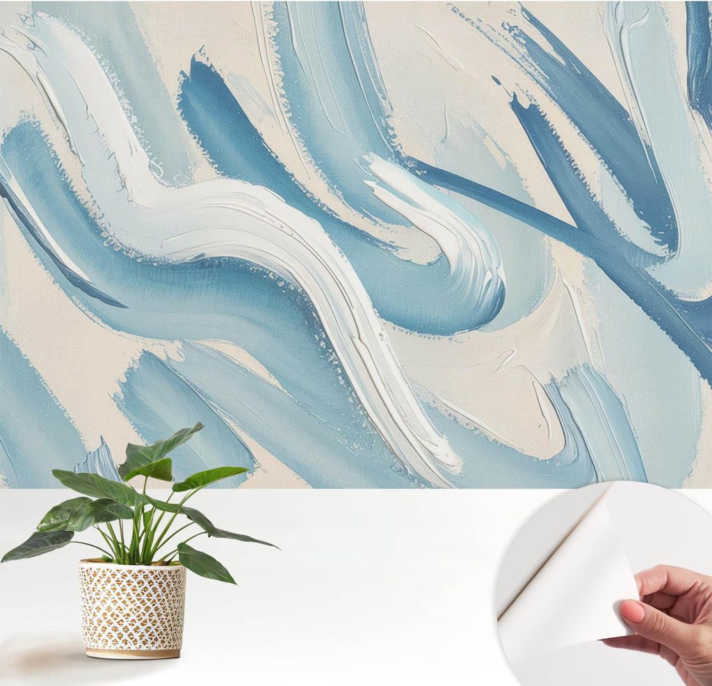 Fototapete selbstklebend - 152x104 cm - Tapete - Wandtapete - Wandbilder - Klebefolie - Dekofolie - Tapete Folie - Wand - Dekoration - Wohnzimmer -...