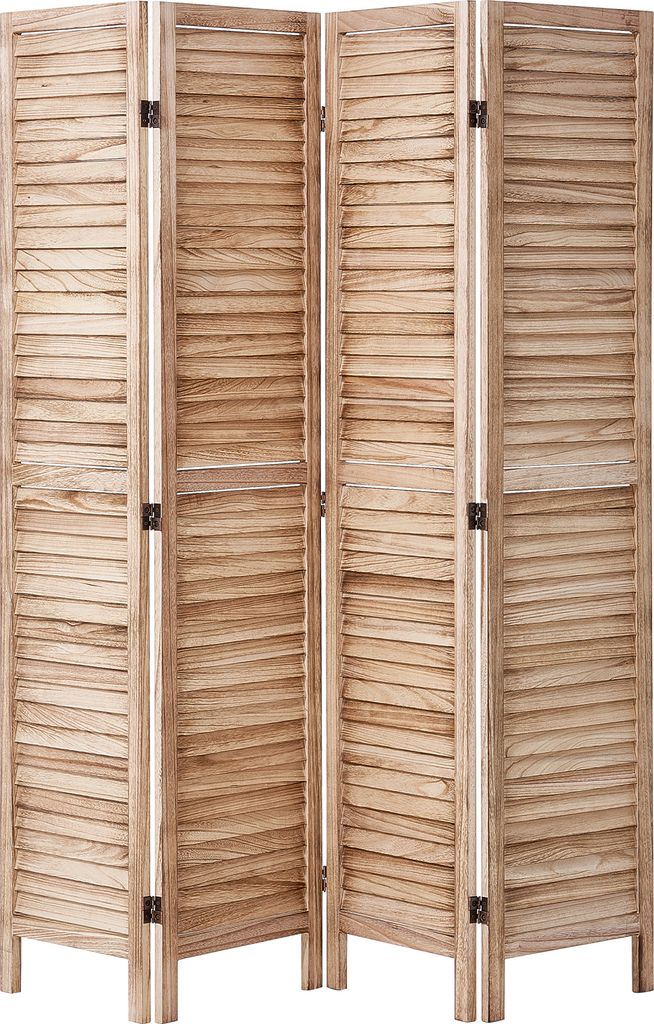 SucceBuy-Raumteiler aus Holz – 4 Paneele, 169 cm hoch, Produktbild 