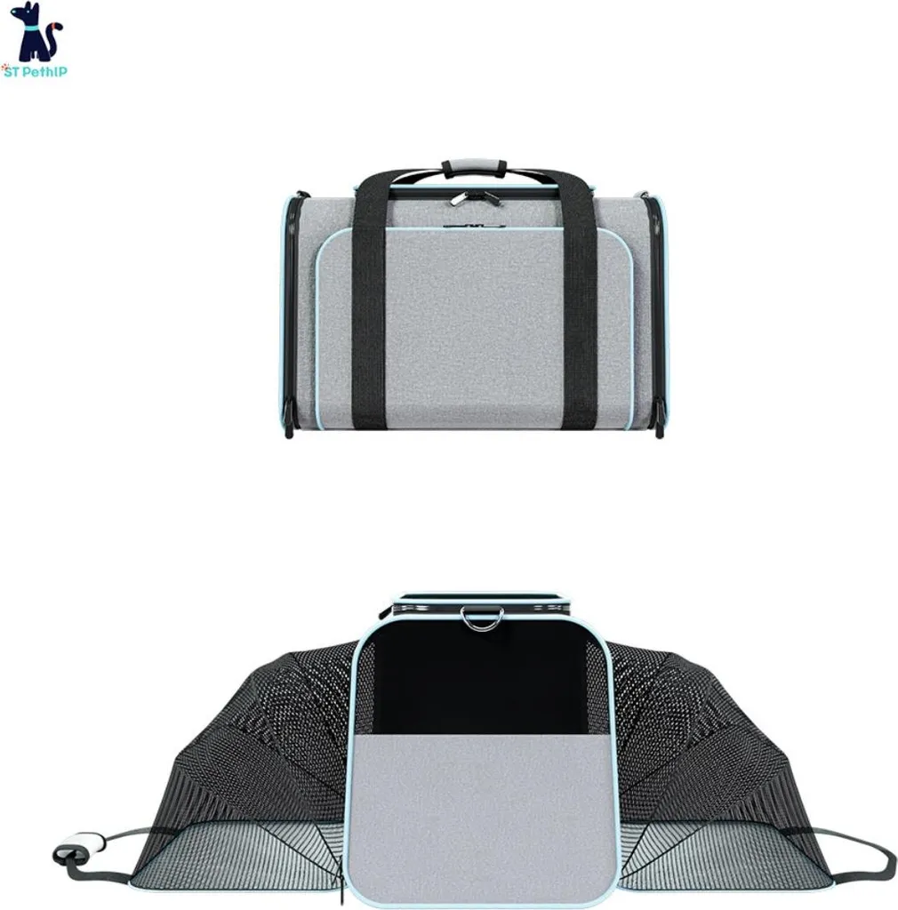 Trasportino Espandibile per Gatti e Cani INF - Tessuto Oxford Premium