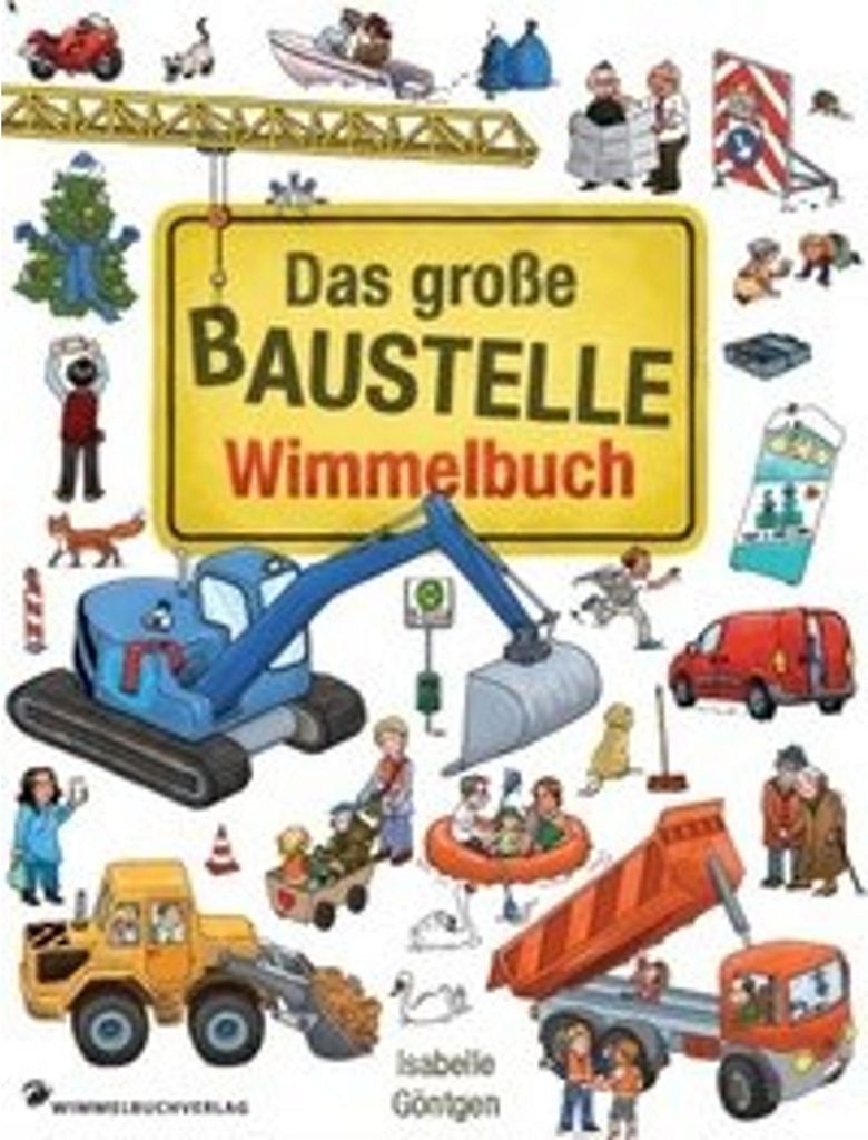 Das große Baustelle Wimmelbuch Image du produit 