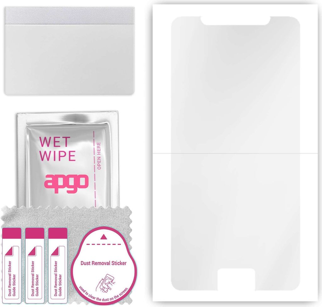 apgo Hydrogel Schutzfolie, Klar, kompatibel mit Samsung Galaxy A3 2016 A310F, flexibele Displayschutzfolie, Folie mit Positionierhilfe, kratzfest, ...