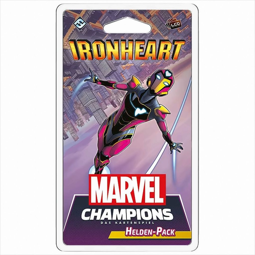 FFG Marvel Champions: The Card Game LCG - Ironheart Helden-Pack (DE)