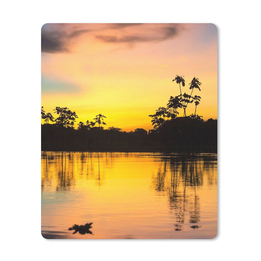 MuchoWow Mauspad Mousepad Wasser - Natur - Sommer - Himmel 19x23 cm - Mousepads - Maus Mat - Pad - Mausunterlage - Mauspads - Spielen