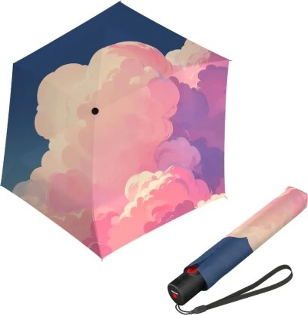 Knirps U.200 Parapluie de Poche Ultra Light Duomatic Heaven Multicolore - 3