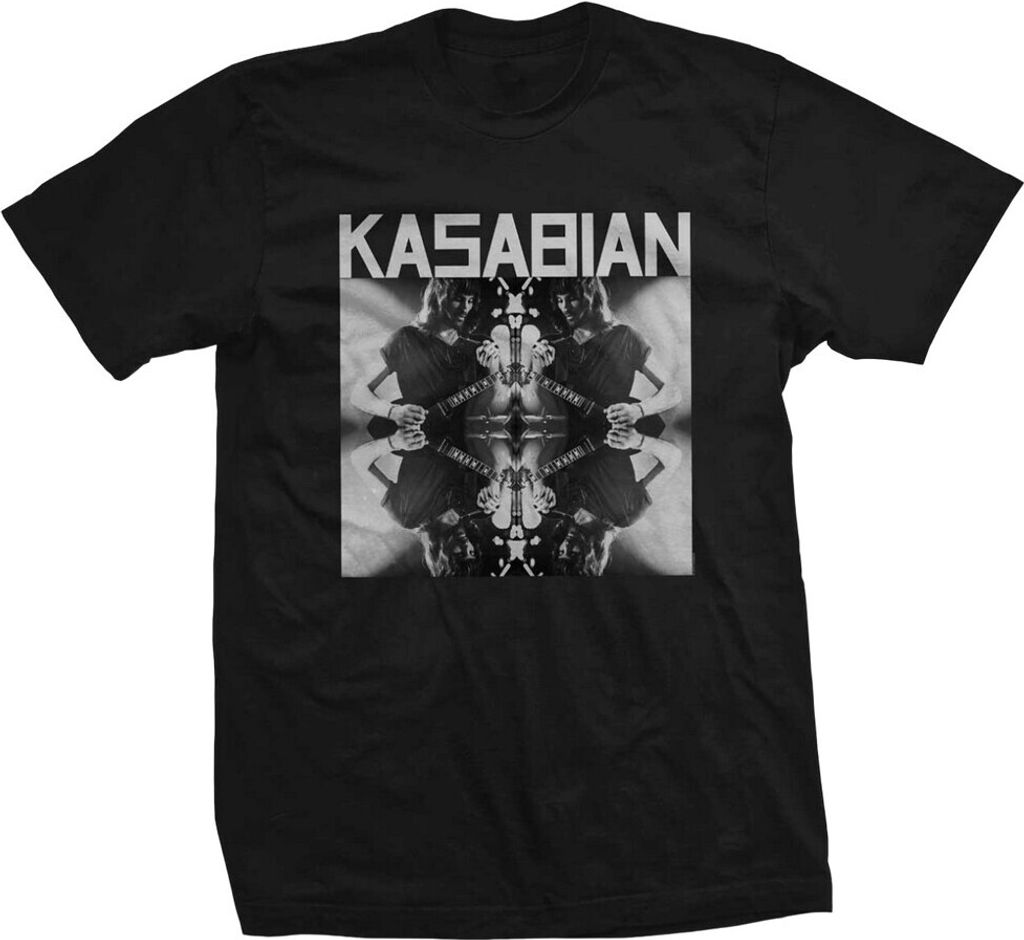 Kasabian - "Solo Reflect" T-Shirt für Herren/Damen Uni RO8538 (XXL) (Schwarz)