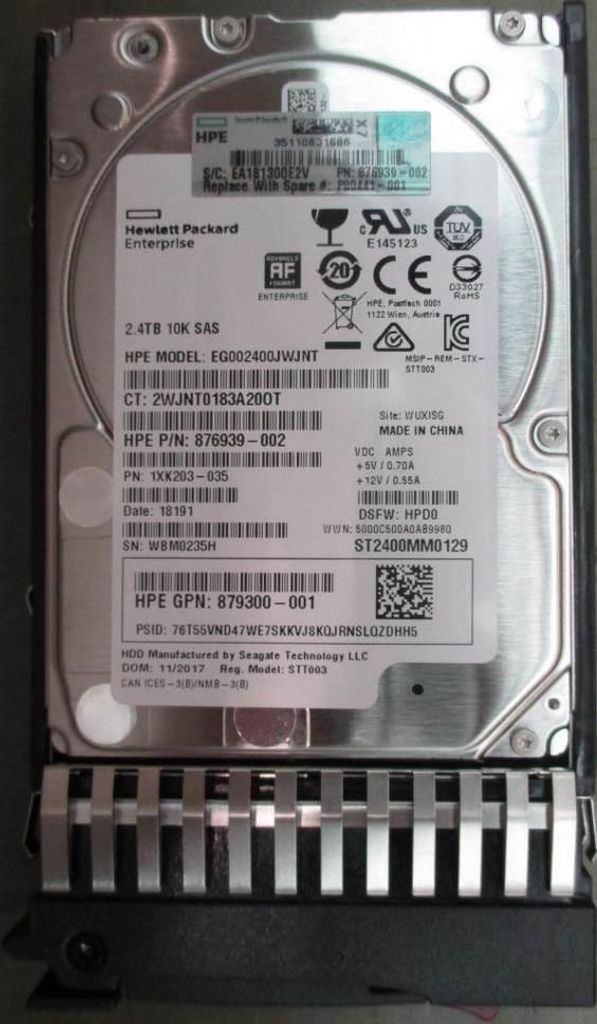 Hewlett Packard Enterprise HPE Enterprise - Disco rigido - Immagine del prodotto 