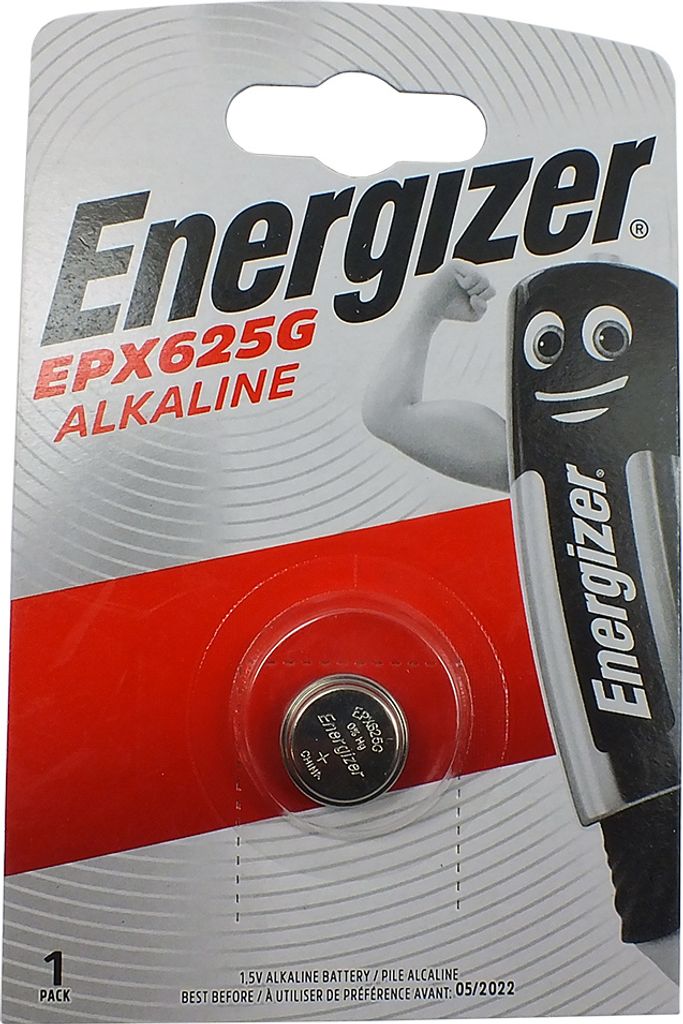 1 x Energizer EPX625G Batterie Knopfzelle > Alkaline PX13 / LR9 /