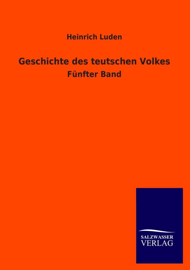 Geschichte des teutschen Volkes
