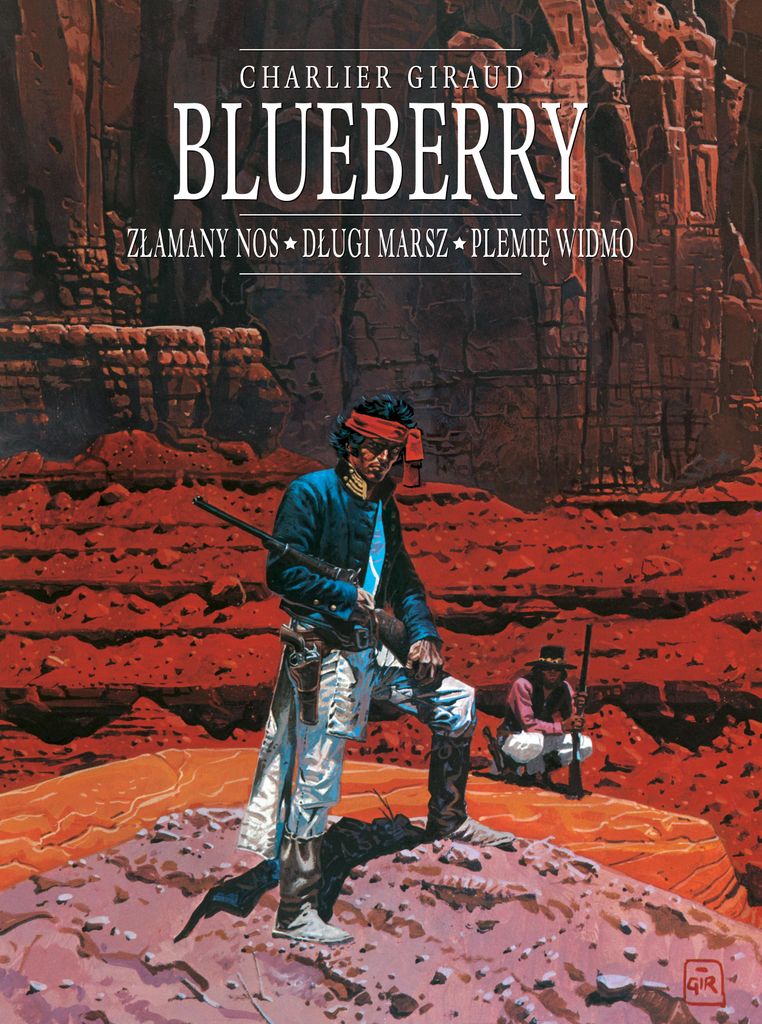 Komiks Blueberry Tom 5 Złamany Nos Długi Marsz Plemię Widmo Egmont