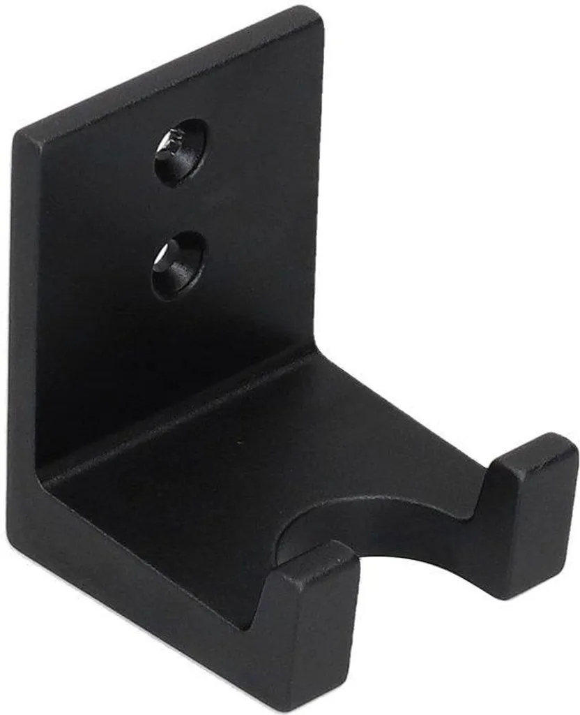 Organisez votre station café : porte-filtre mural aluminium noir mat