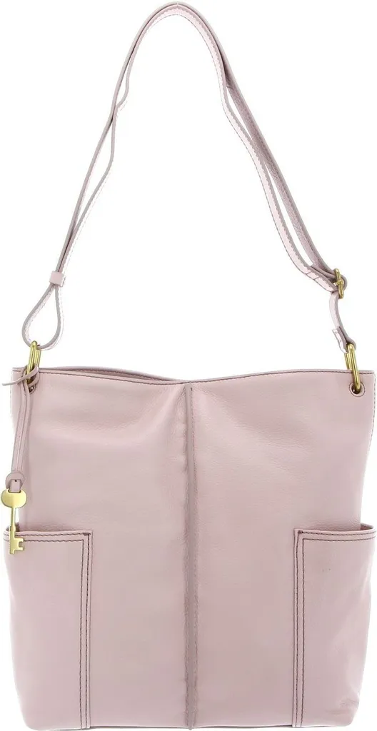 Analisi Fossil Lane N/S Crossbody S Dusty Rose - Qualità e Dimensioni