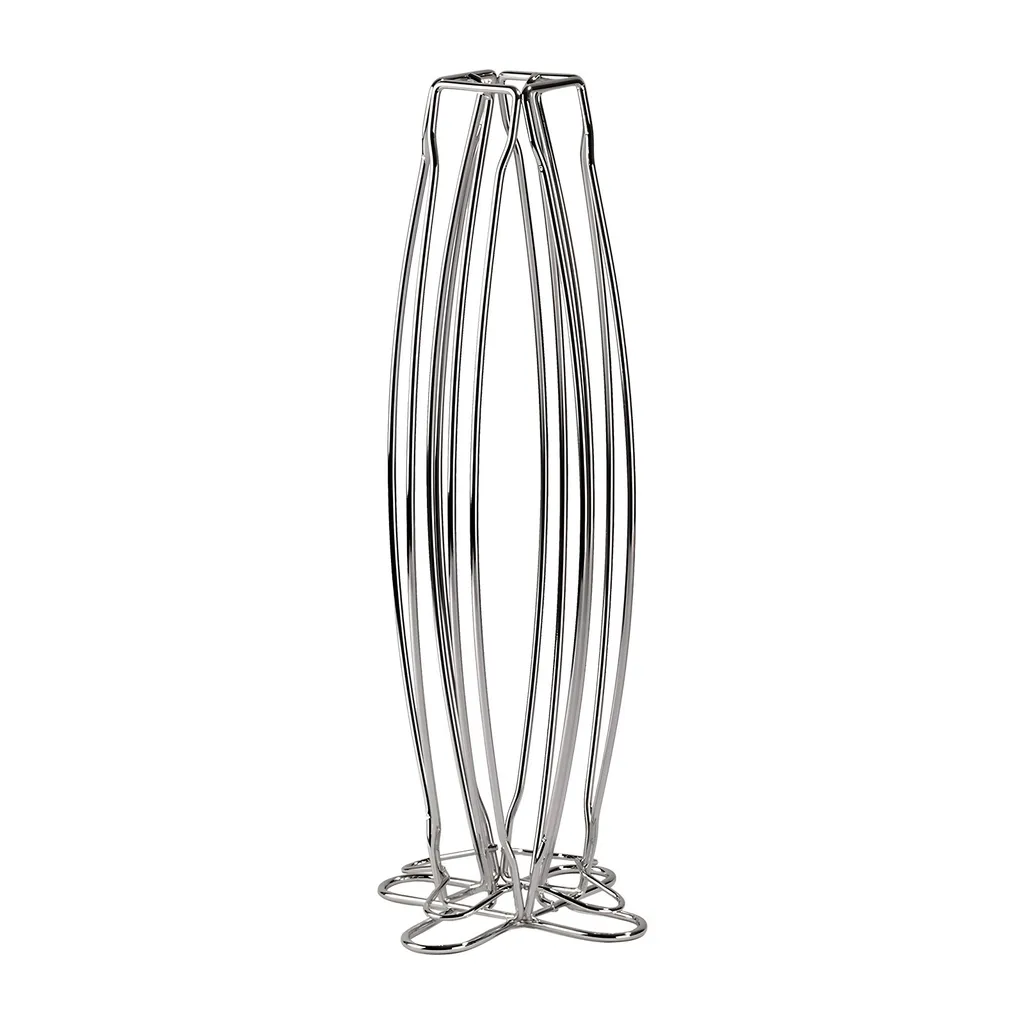 Support Capsules Nespresso 40 Unités, Design Métal Argenté Robuste - 3