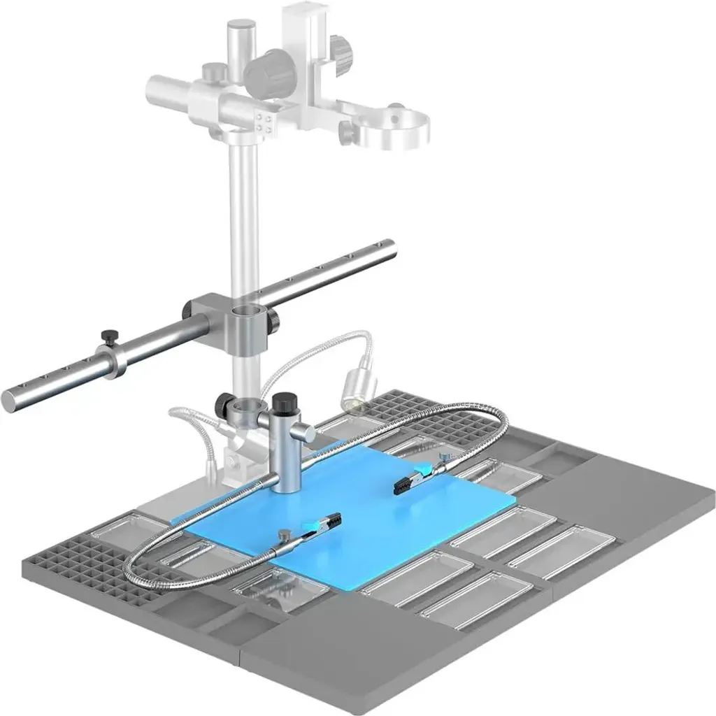 Support de microscope numérique Andonstar Plus-Stand en métal et ABS