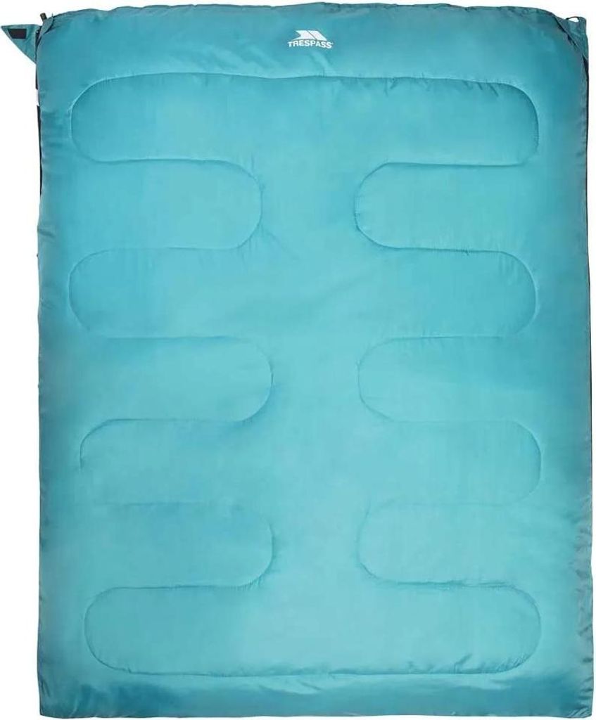 Trespass Catnap Schlafsack Blau 140 x 180 cm Herren,Damen Blau 140 x 180 cm