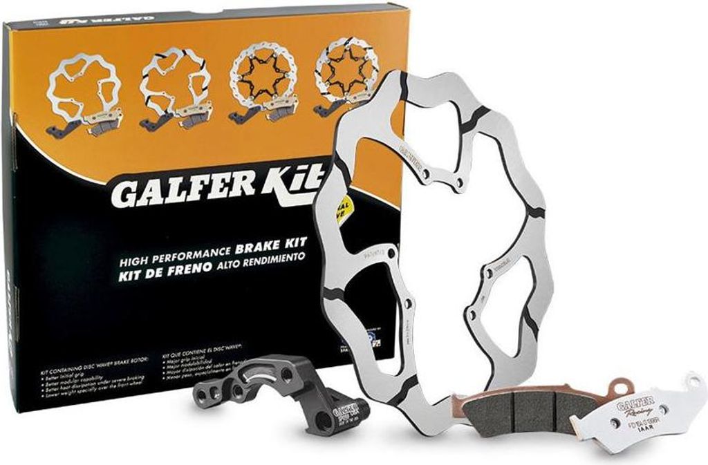Galfer-Übergrößensatz kg298. Übermaßbausatz kg298 Typ RWSX starr gr.