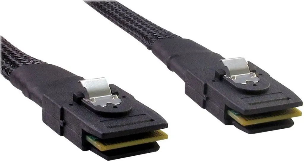 Inter-Tech 88885238 Cavo Interno Mini-SAS SFF-8087 75cm per Server RAID