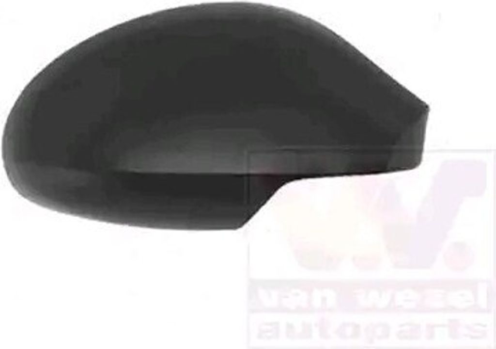 VAN WEZEL 4917842 Außenspiegel Abdeckung Kappe Rechts für SEAT Ibiza III Schrägheck (6L) Rauh Spiegelkappe
