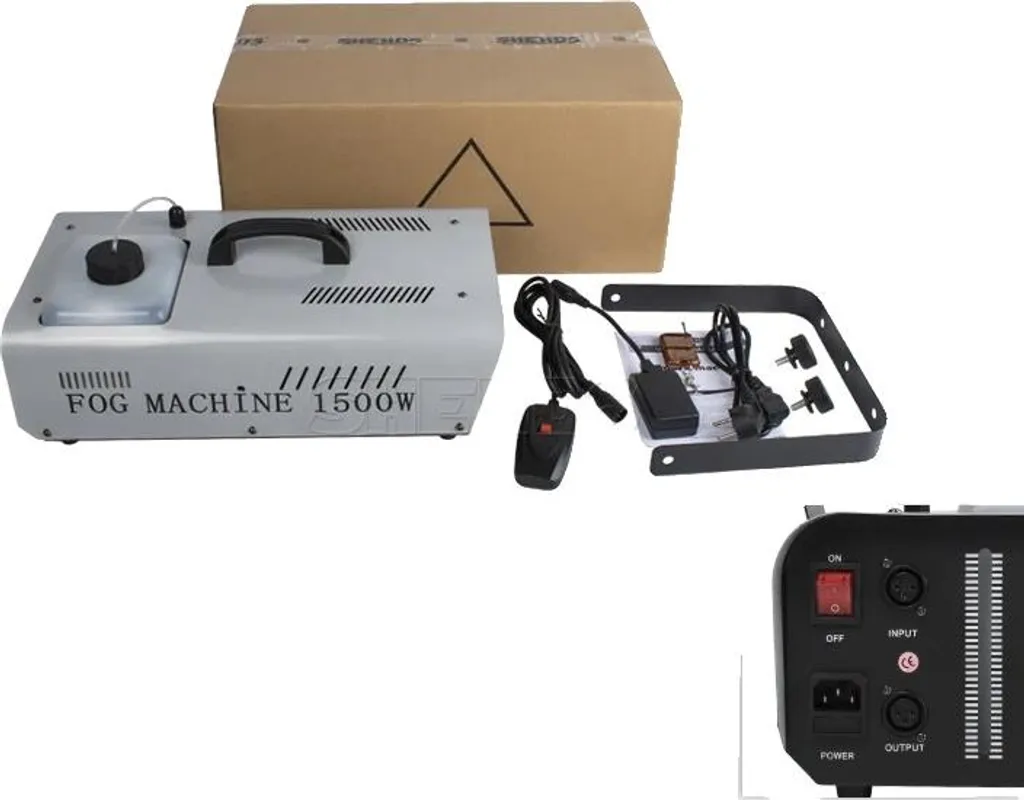 Machine à fumer 1500W grand réservoir 3L et débit massif 25000 m³/min