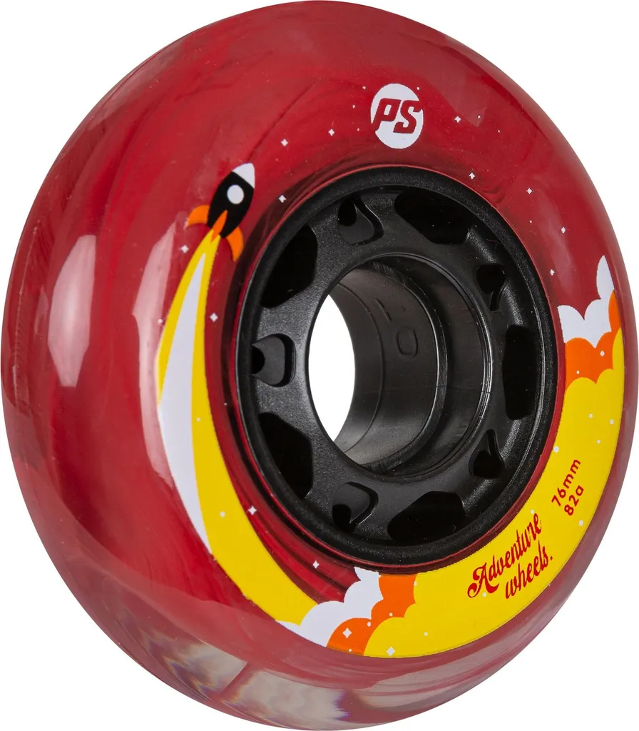 Roues Powerslide Adventure 76mm 80A pack de 4 pour roller en ligne - 2