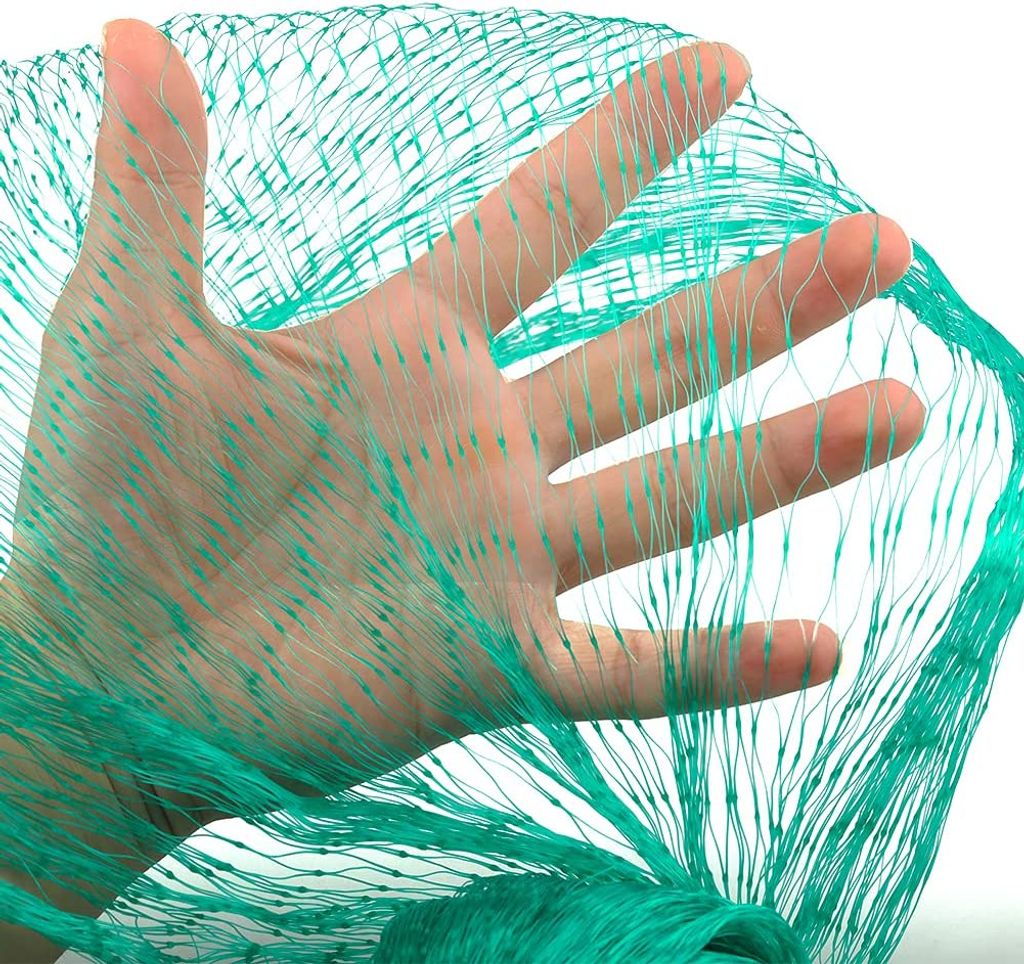 Grünes Anti-Vogel-Netz Anti-Vogel-Laubschutznetz Teichnetz Teichnetz,2*5M