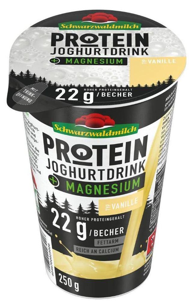 Schwarzwaldmilch Protein - Joghurt Drink Vanille 0,9% Fett, Produktbild 